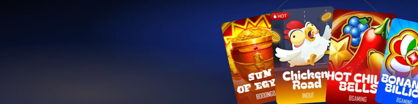 Skolim Casino – kasyno online Skolim Casino – baner kasyna z okładkami automatów Big Bass Hunter, Hot Chilli Bells, Chicken Road, Bonanza Billion, Sun of Egypt i Wanted Dead or a Wild